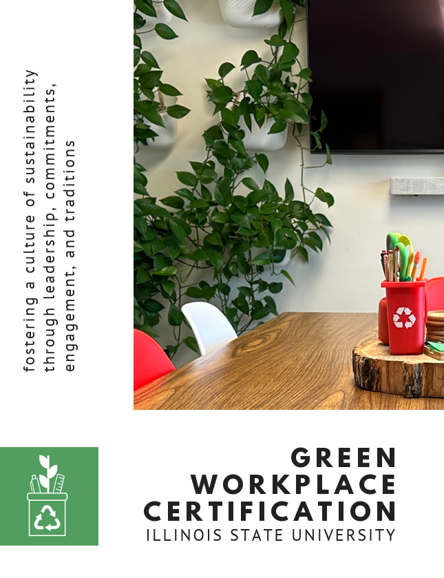Cover of the Green Workplace Certification Guidelines Document