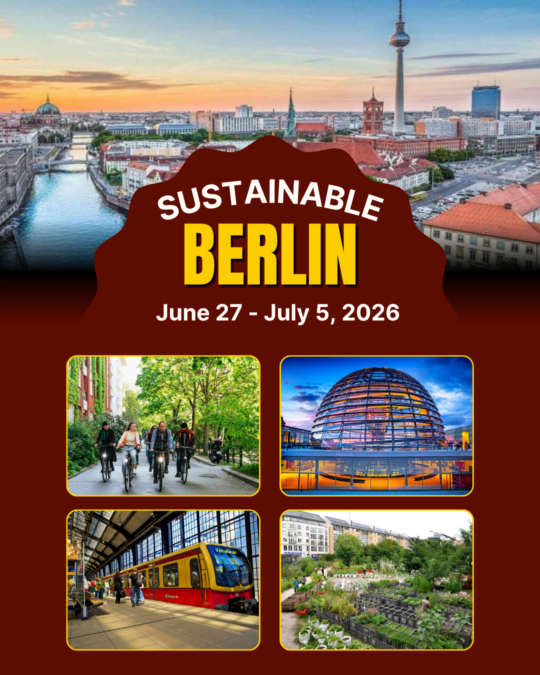 Travel to Berlin Graphic